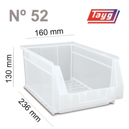 Gaveta apilable Tayg Nº 52  (color a elegir)- 15 unidades, comprar online