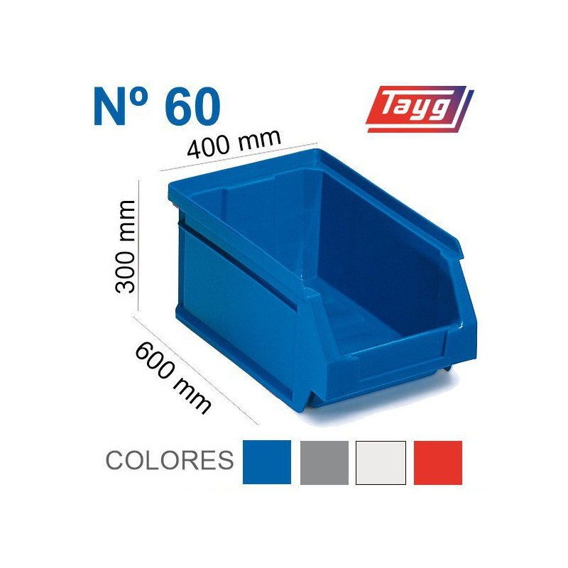 Gaveta apilable Tayg Nº 60  (color a elegir) - 6 unidades, comprar online
