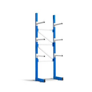 Estantería Cantilever Media Carga – 1 o 2 Caras – Gamalux