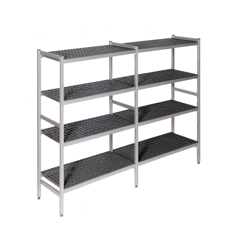 Estantería aluminio Tedhinox para cámaras frigoríficas | Uso alimentario