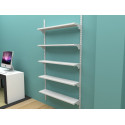 Estanteria Pared 70x20 - 5 estantes