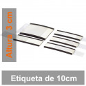 Etiqueta Magnetica 30x100 mm