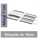 Etiqueta Magnetica 70x100 mm