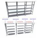 Bastidor Galvanizado 200x40 cm