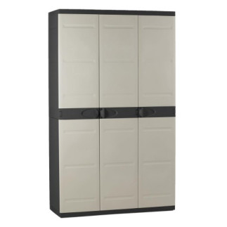 Armario Titanium Plastiken 105 cm negro |  Gamalux