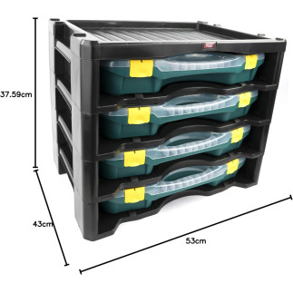 Multibox Tayg Nº3 con 4 estuches 24-26 Verde – Gamalux