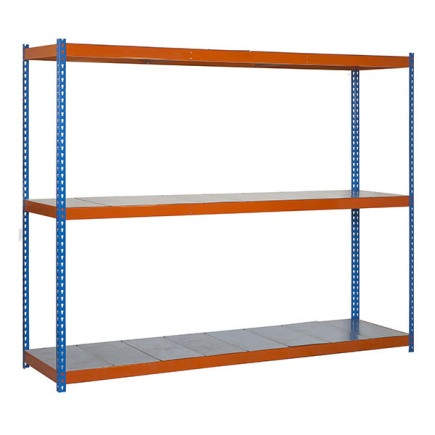 Estantería Simon Taller ECOFORTE 400 kg | Carga Media | Gamalux