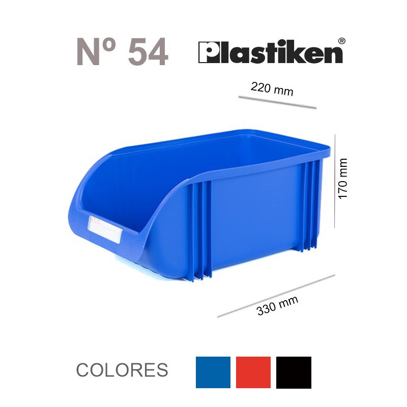 Caja de 9 Gavetas apilables Plastiken N.54 (21cm)