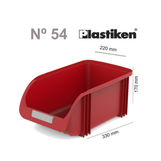 Caja de 9 Gavetas apilables Plastiken N.54 (21cm)