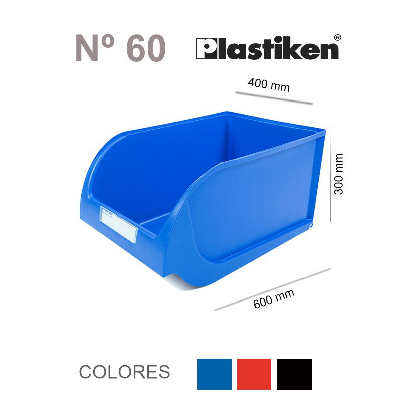 Caja de 6 Gavetas apilables Plastiken N.60 (40cm)